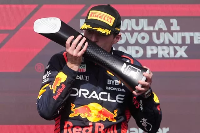 Verstappen has eased to his third world title this season