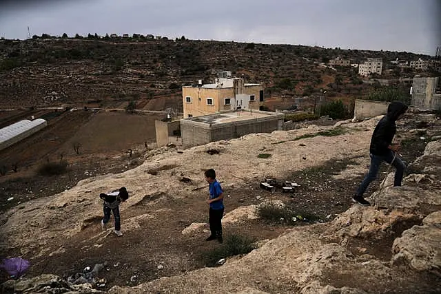 Boys in the West Bank