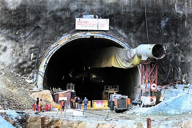 India Tunnel Collapse