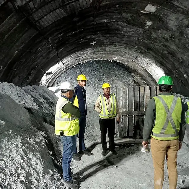 India Tunnel Collapse