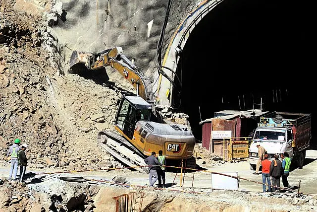 India Tunnel Collapse