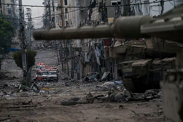 Tank in Gaza