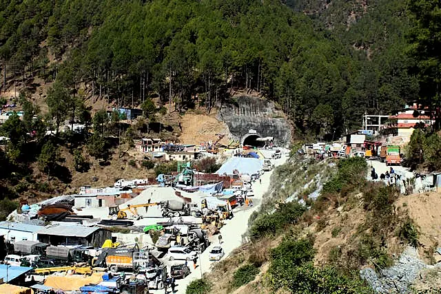 India Tunnel Collapse