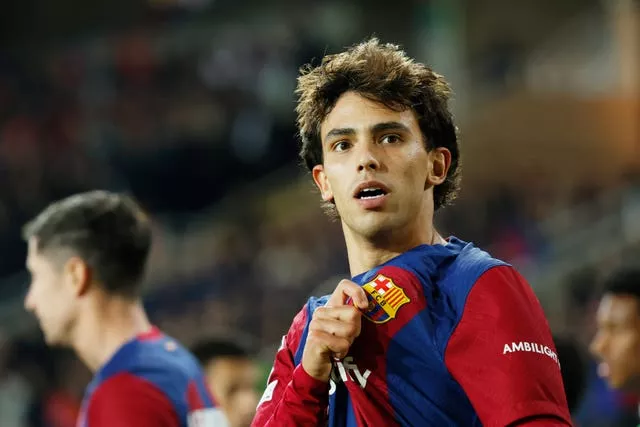 Joao Felix scored as Barcelona took control of their group