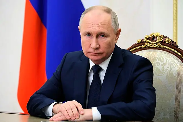 Russian President Vladimir Putin