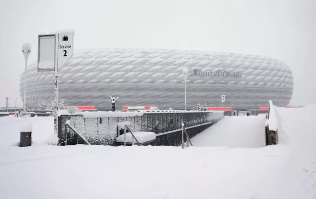 The Munich Allianz stadium in Germany