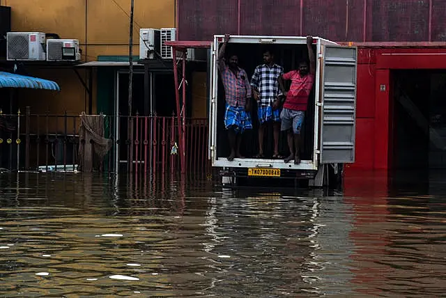 Heavy rains leave at least 12 dead before storm Michaung makes landfall on  India's southeast coast