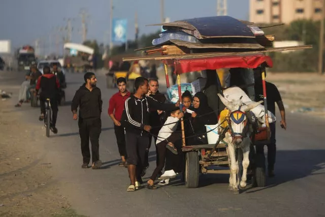 Israel Palestinos Custo Humano no Sul de Gaza