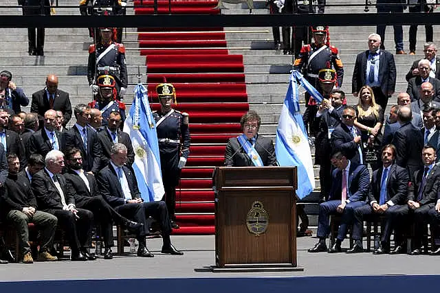 Argentina Milei Inauguration