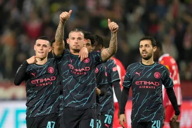 Crvena Zvezda 2-3 Manchester City: Micah Hamilton, Oscar Bobb and Kalvin  Phillips all score in Belgrade win - Eurosport