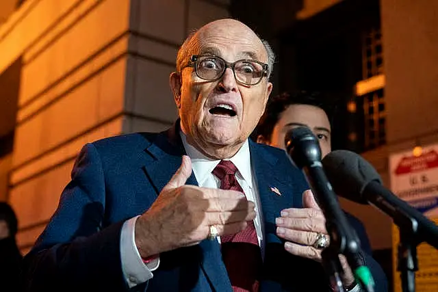 APTOPIX Giuliani Election Trial