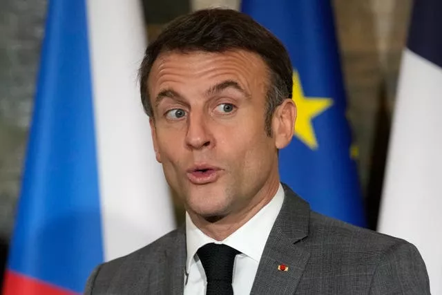Presidente francês Emmanuel Macron