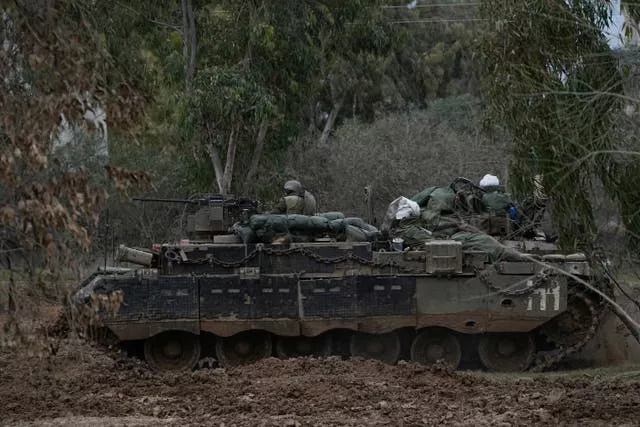 Israeli troops