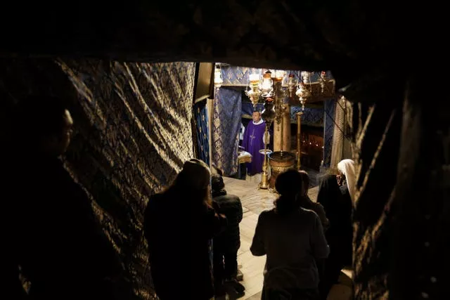 People visit Bethlehem