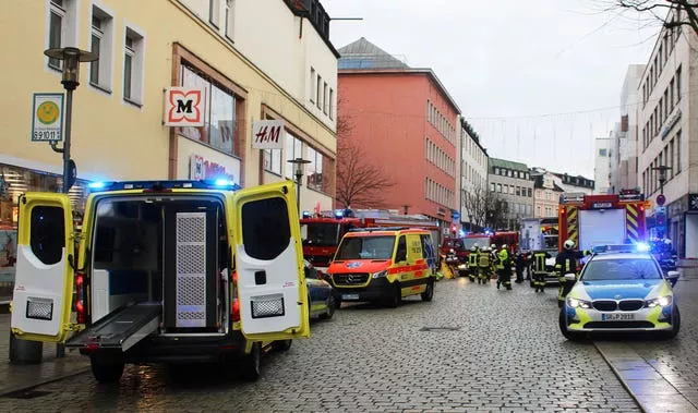 Passau crash scene