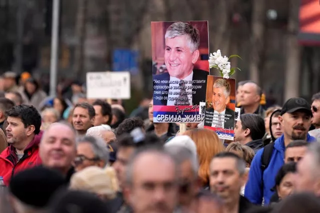 Serbia Election Protest