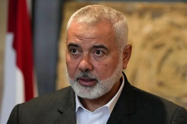 Hamas leader in close-up