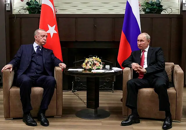 Erdogan and Putin