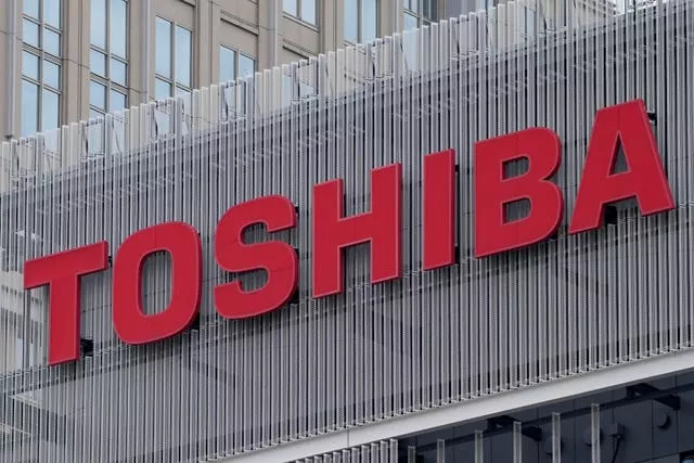 Toshiba signage