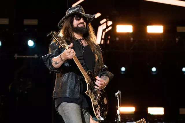 Billy Ray Cyrus performs during CMA Fest 2022 in Nashville, Tennessee