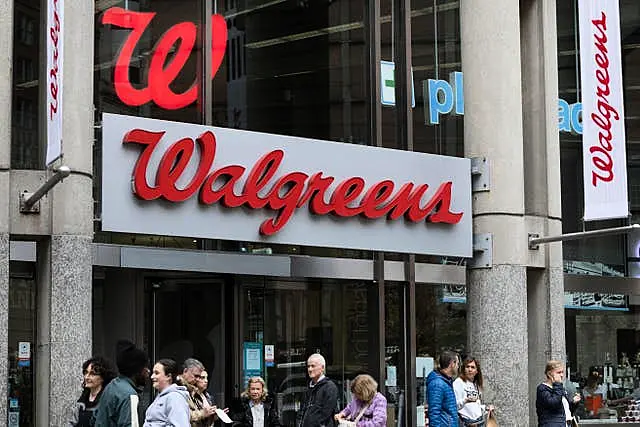 The entrance to a Walgreens (Michael Dwyer/AP)