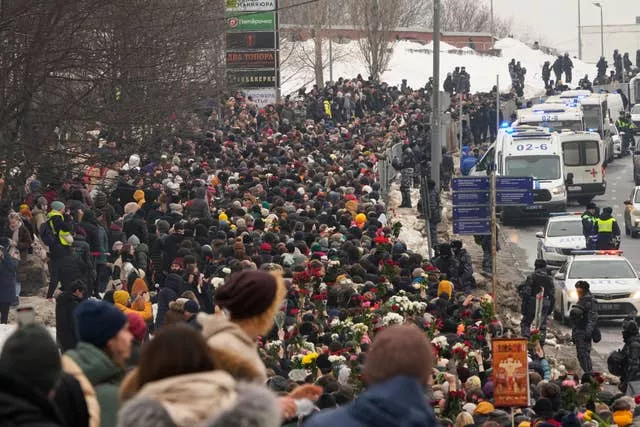 A funeral for Alexei Navalny 
