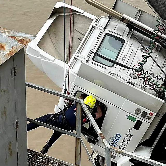 Truck Dangling Bridge