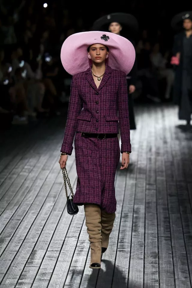 Chanel serves big hat energy at Paris Fashion Week as Gigi Hadid owns the  runway