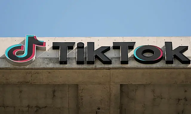 TikTok sign