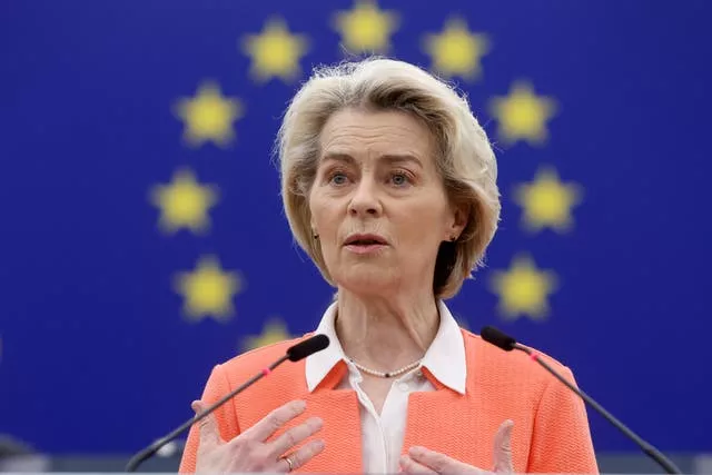 President of the European Commission Ursula von der Leyen 