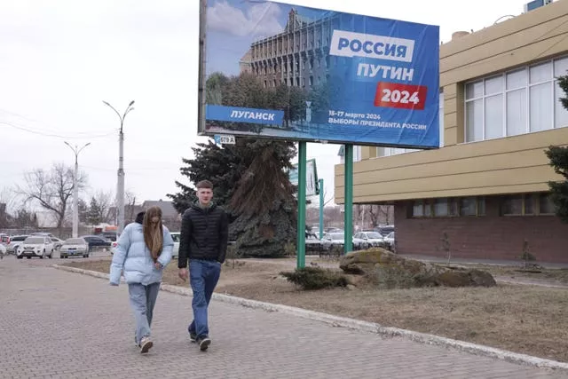Russia Ukraine Occupied Regions Election