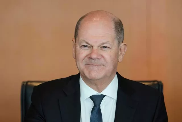 Germany chancellor Olaf Scholz