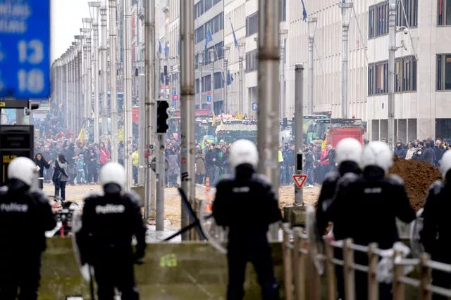 Brussels protest
