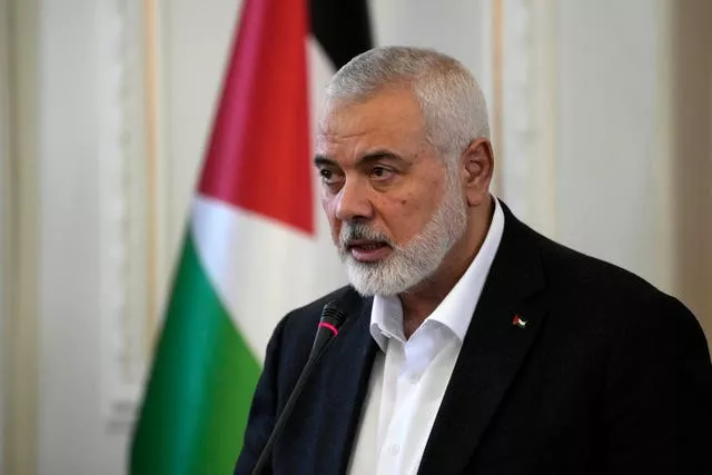 Hamas chief Ismail Haniyeh 