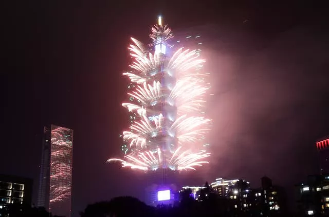 Véspera de Ano Novo em Taiwan