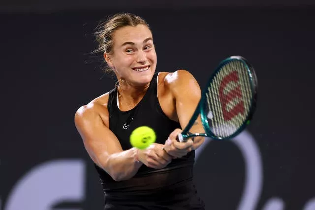 Aryna Sabalenka lost only one game against Zhu Lin