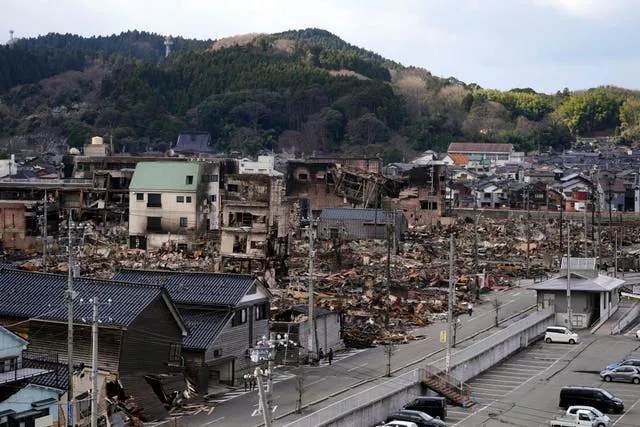 Japanese earthquake aftermath