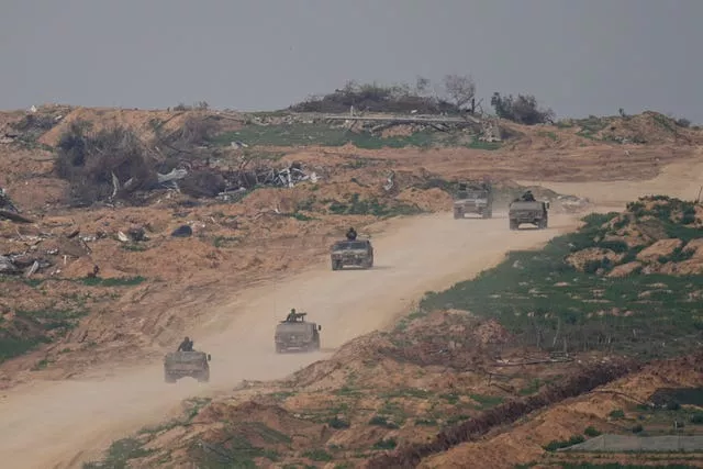 Israeli armoured forces