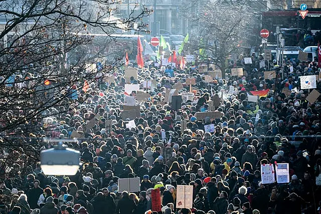 Tens Of Thousands Protest Against Far Right In Cities Across Germany