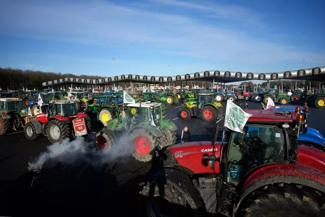 Protestos de agricultores na França