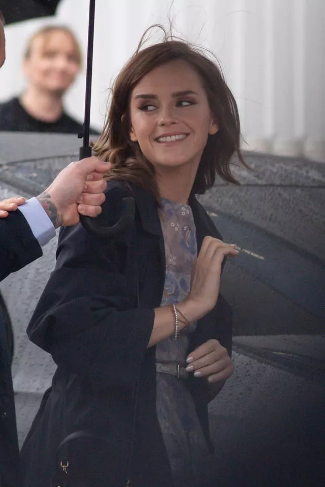 Emma Watson at Prada