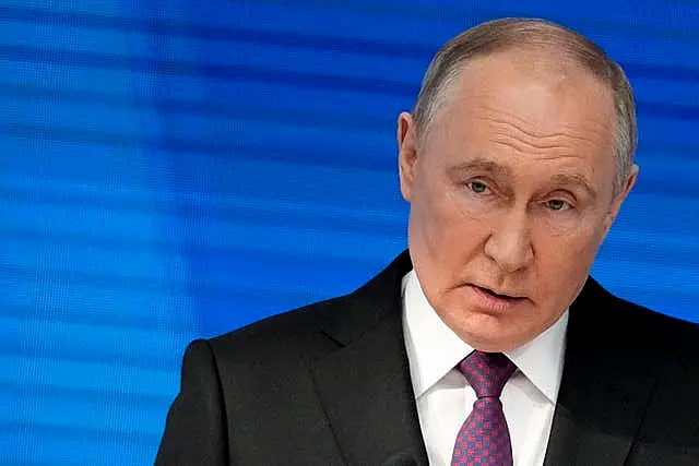 Russian President Vladimir Putin 