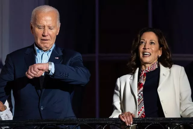 Joe Biden and Kamala Harris 