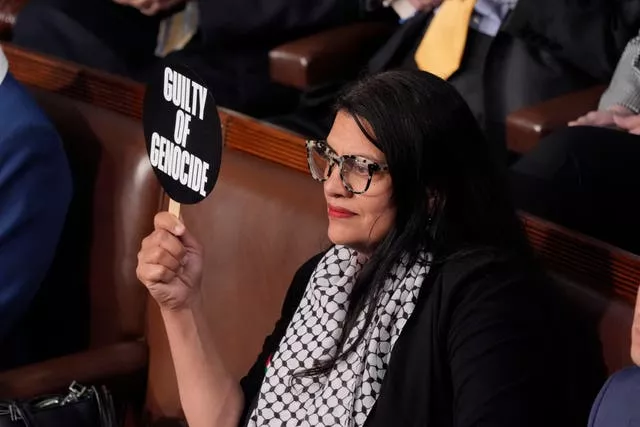 La congresista Rashida Tlaib