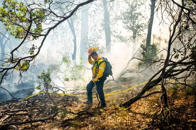 APTOPIX California Wildfires