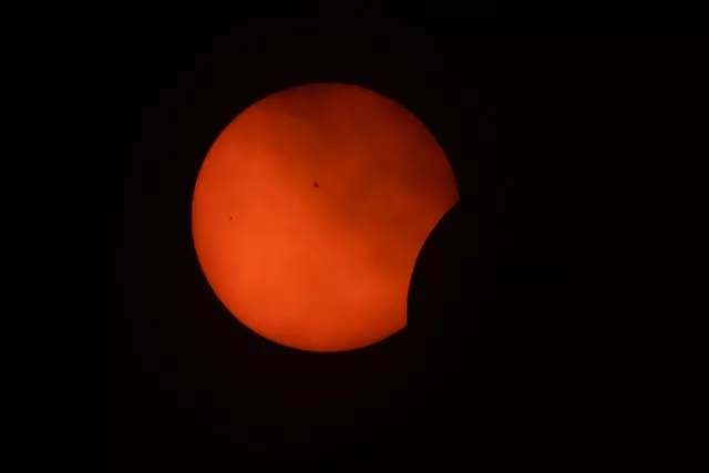Eclipse solar total en Texas