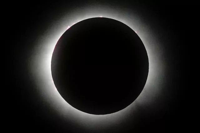 APTOPIX Eclipse solar total en México