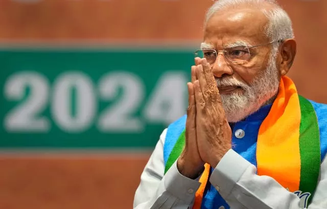 Indian prime minister Narendra Modi