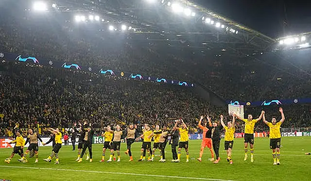 Borussia Dortmund have reached the Champions League semi-finals