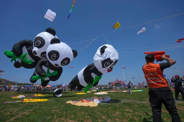 Galeria de fotos do Festival de Kite da China
